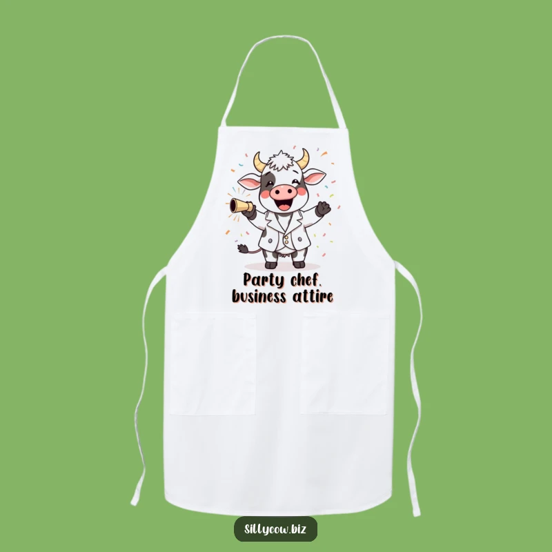 Funny Cow Blazer Apron: Cook Up Some Fun!